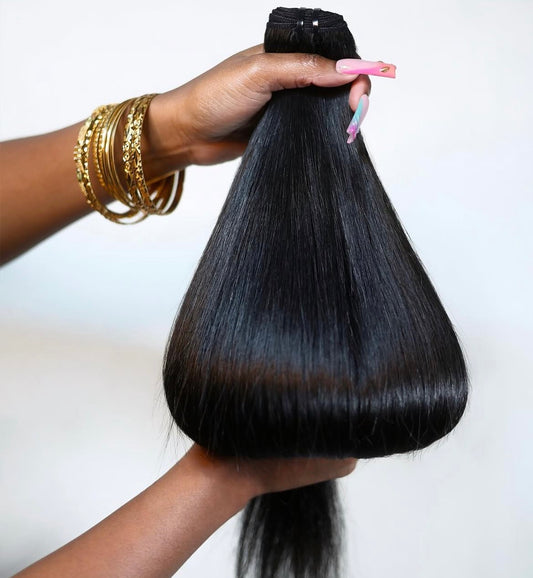 The Claire *Raw Silk Straight*