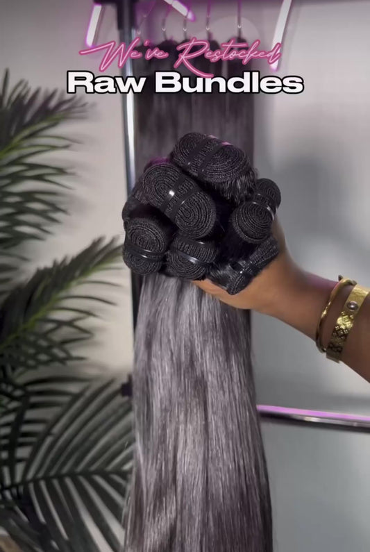 The Claire *Raw Silk Straight*